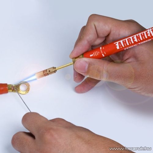 Fahrenheit Gázforrasztó ceruza, szabályozható intenzitású nyílt láng, 1300°C (28099) - készlethiány