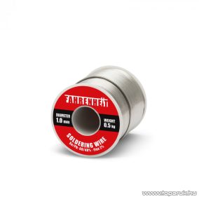   Fahrenheit ROSIN FLUX CORED SOLDER Forrasztó ón, 1 mm átmérő, 0,5 kg (55082)