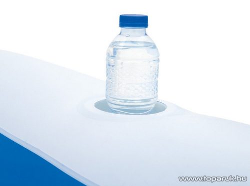 Bestway SME 074 felfújható kerti gyerek medence ülésekkel és pohártartóval, 213 x 207 x 69 cm (54153)