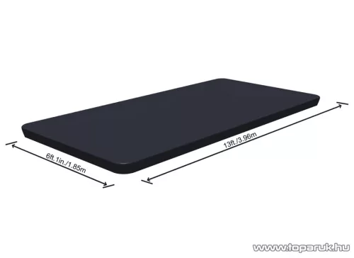 Bestway CAPRI szögletes medence védőtakaró, takaró fólia 404 x 201 x 100 cm-es és 412 x 201 x 122 cm-es fémvázas medencéhez (58232)