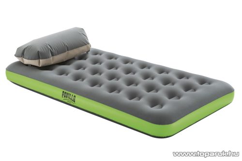 Bestway 67619 Pavillo Roll & Relax Egyszemélyes felfújható matrac ágy, kemping matrac, 188 x 99 x 22 cm
