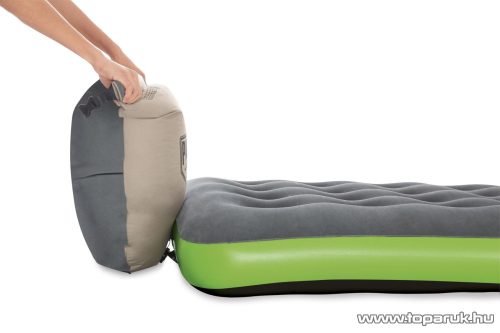 Bestway 67619 Pavillo Roll & Relax Egyszemélyes felfújható matrac ágy, kemping matrac, 188 x 99 x 22 cm