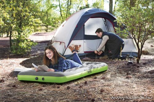 Bestway 67619 Pavillo Roll & Relax Egyszemélyes felfújható matrac ágy, kemping matrac, 188 x 99 x 22 cm