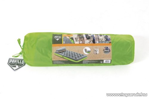 Bestway 67619 Pavillo Roll & Relax Egyszemélyes felfújható matrac ágy, kemping matrac, 188 x 99 x 22 cm
