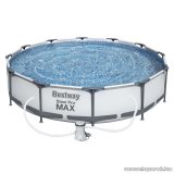   Bestway Steel Pro Max BAHAMA Superior Fémvázas kerti medence vízforgatóval, 366 x 76 cm