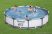 Bestway Steel Pro Max BAHAMA Superior Fémvázas kerti medence vízforgatóval és védőtakaróval, 366 x 76 cm
