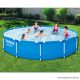 Bestway BAHAMA Fémvázas kerti medence vízforgatóval, 366 x 76 cm