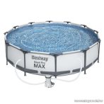   Bestway Steel Pro Max MAUI Superior Fémvázas kerti medence vízforgatóval, 305 x 76 cm