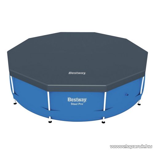 Bestway Medence védőtakaró, takaró fólia 549 cm átmérőjű fémvázas medencéhez