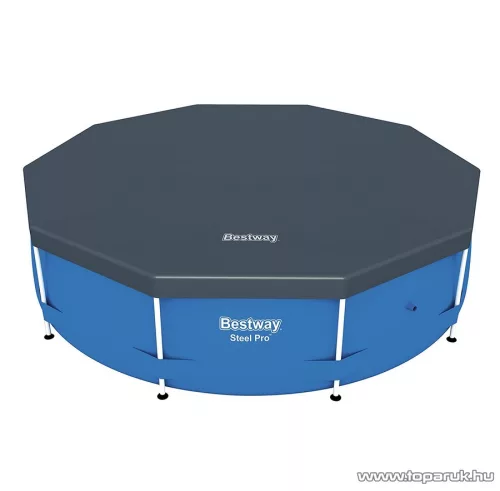 Bestway COPACABANA medence védőtakaró, takaró fólia 427 cm átmérőjű fémvázas medencéhez
