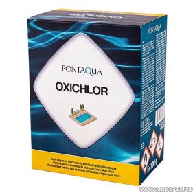   PoolTrend / PontAqua OXICHLOR aktív oxigén és klórtartalmú kombinált medence vízfertőtlenítő szer, 5 db tasak / doboz