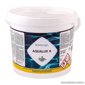   PoolTrend / PontAqua AQUALUX A aktív oxigént tartalmazó medence vízfertőtlenítő szer, 3 kg (150 db tabletta)