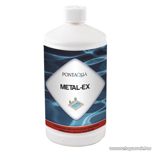PoolTrend / PontAqua METAL-EX fém- és mészlerakódást eltávolító tisztító szer, 1 l