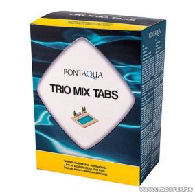   PoolTrend / PontAqua TRIO MIX TABS hármas hatású medence fertőtlenítő klórtabletta, 5 db tasak / doboz