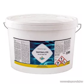   PoolTrend / PontAqua CHLOR TABS 200 (tartaklór) medence fertőtlenítő tabletta, klóros, 10 kg (50 db tabletta)