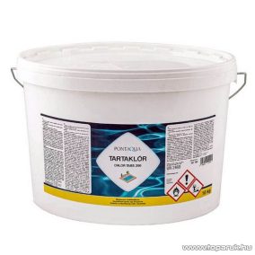   PoolTrend / PontAqua CHLOR TABS 200 (tartaklór) medence fertőtlenítő tabletta, klóros, 10 kg (50 db tabletta)