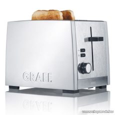 Graef TO80EU 2 szeletes inox kenyérpirító