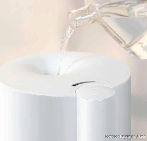 Kompact Aroma Humidifier HM-K-AR Szabadonálló aroma és párásító készülék, aromaterápiás diffúzor, fehér