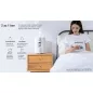   Kompact Aroma Humidifier HM-K-AR Szabadonálló aroma és párásító készülék, aromaterápiás diffúzor, fehér