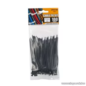   Handy Vezetékkötegelő, 100x2,5mm, fekete, 100 db / csomag (05411)