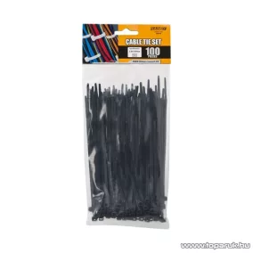   Handy Vezetékkötegelő, 150x3,6mm, fekete, 100 db / csomag (05415)