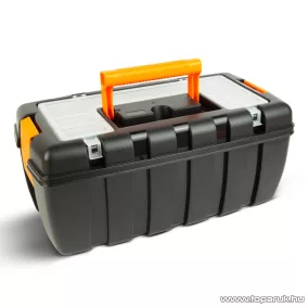   Handy Műanyag szerszámtartó láda, szerszámosláda 1 db tálcával, 41 x 22 x 18 cm (11010C)