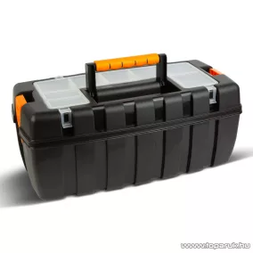   Handy Műanyag szerszámtartó láda, szerszámosláda 1 db tálcával, 55 x 27 x 23 cm (11010D)