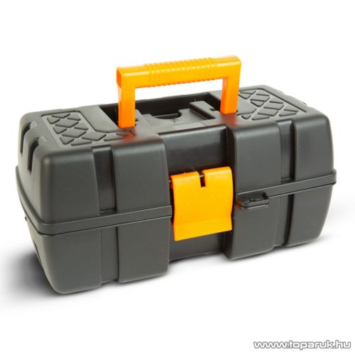 Handy Műanyag, kinyitható tálcás szerszámosláda, dupla tálcás, 31 x 18 x 14 cm (11011A)