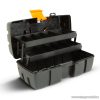 Handy Műanyag, kinyitható tálcás szerszámosláda, dupla tálcás, 31 x 18 x 14 cm (11011A)