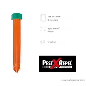 PestXRepel KR-8 vakondriasztó (hatósughár max. 800 m2)