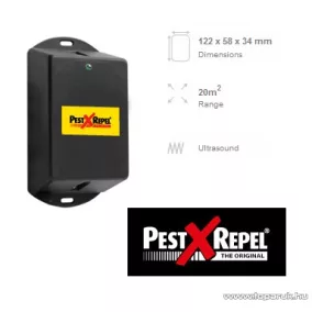   PestXRepel PR-12 Autós ultrahangos rágcsálóriasztó 12V 20 m2