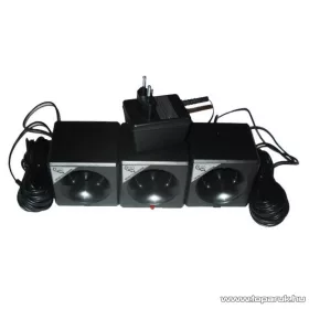   Ultrasonic US1200 hálózati 230V ultrahangos nyestriasztó (patkányriasztó, egérriasztó, rágcsálóriasztó) 1200m2