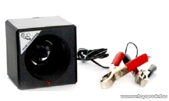 Ultrasonic US300/A 12V / 24 V akkumulátorról üzemeltethető ultrahangos nyestriasztó (rágcsálóriasztó) 300 m2