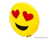 HappyFace Szerelmes emoji plüss párna, díszpárna, 32 x 32 x 10 cm