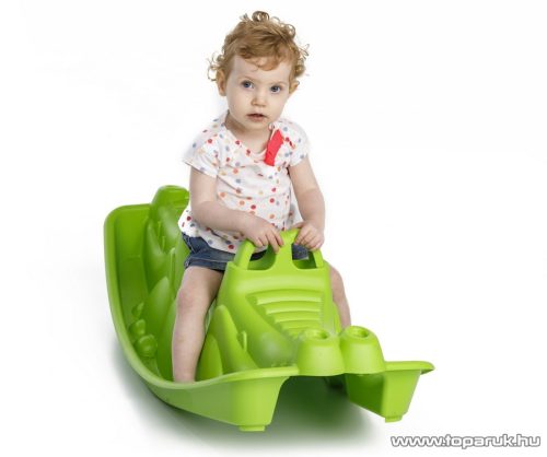 Paradiso krokodil libikóka 3 férőhelyes, zöld