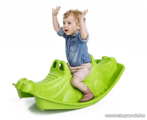 Paradiso krokodil libikóka 3 férőhelyes, zöld