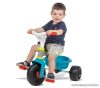 Smoby Be Move gyermek tricikli, zöld-kék-fehér színben