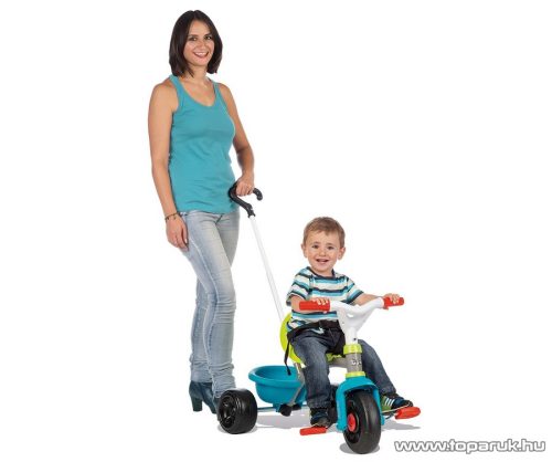 Smoby Be Move gyermek tricikli, zöld-kék-fehér színben