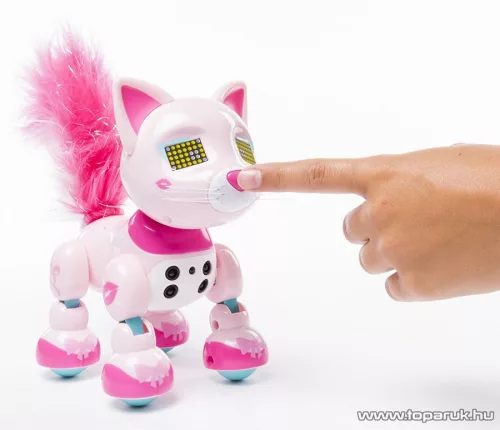 Zoomer Meowzies robot cica, interaktív játék macska - Chic