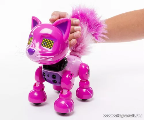 Zoomer Meowzies robot cica, interaktív játék macska - Runway