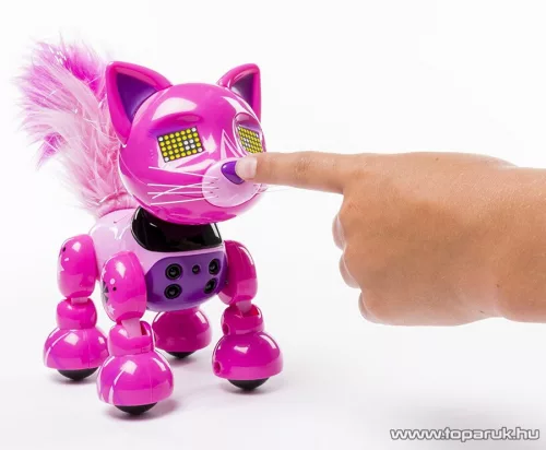 Zoomer Meowzies robot cica, interaktív játék macska - Runway