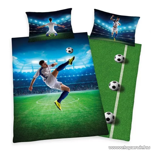 Két részes focis ágyneműhuzat garnitúra