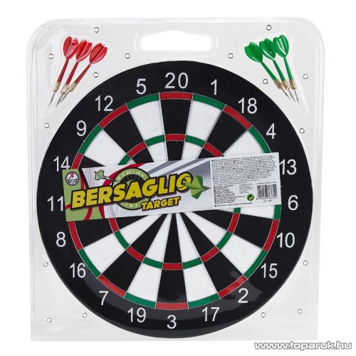 Darts tábla nyilakkal, 43 cm