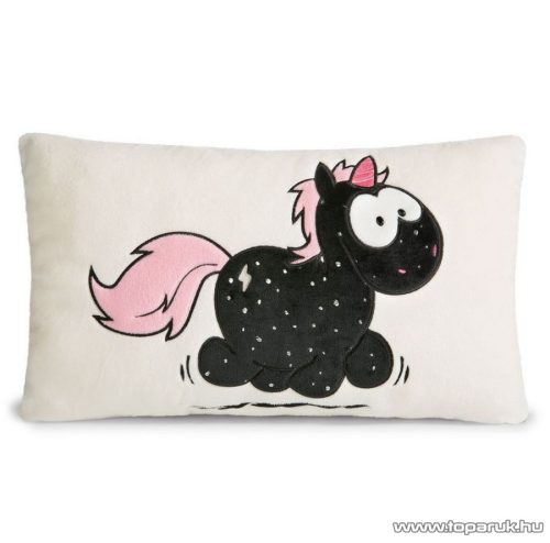 NICI Carbon Flash unikornis plüsspárna, díszpárna, 43 x 25 cm