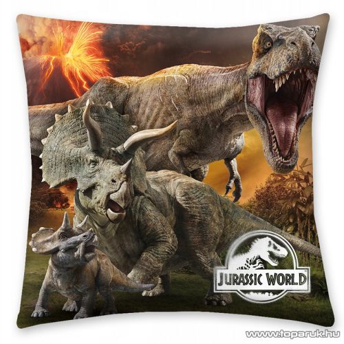 Jurassic World díszpárna, 40 x 40 cm