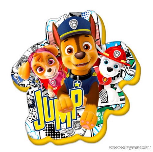 Mancs őrjárat Jump formapárna, díszpárna, 35 cm