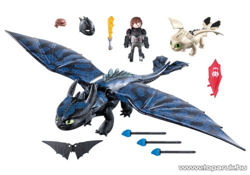 Playmobil 70037 Így neveld a sárkányodat: Hablaty és Fogatlan bébisárkánnyal