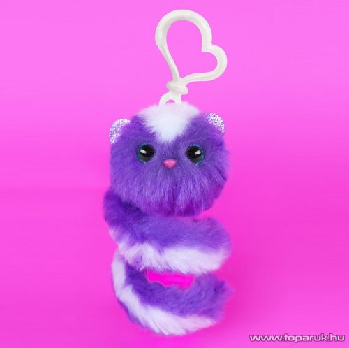 Pomsies Poos plüss kulcstartó, 7 cm - Daisy