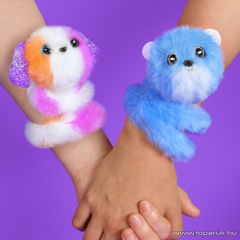 Pomsies Poos plüss kulcstartó, 7 cm - Luna