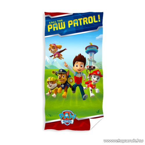 Mancs őrjárat törölköző, 70 x 140 cm